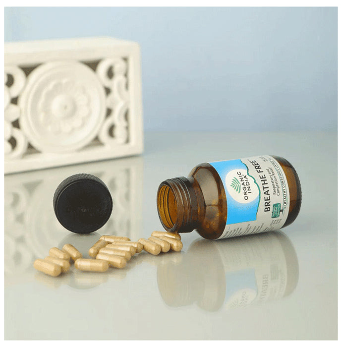 Organic India Breathe Free Veg Capsule