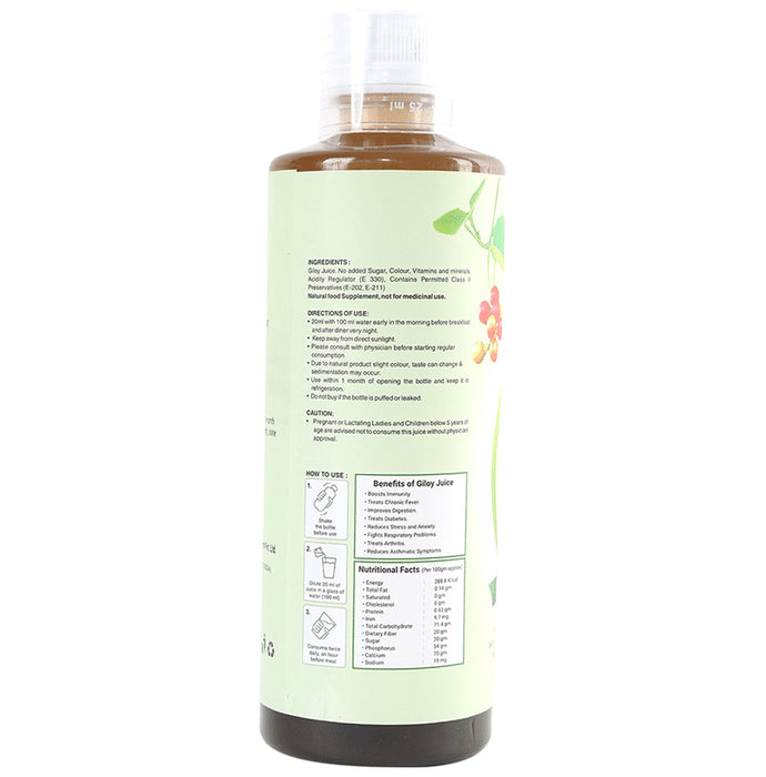Organic Sunrise Natural Giloy Juice