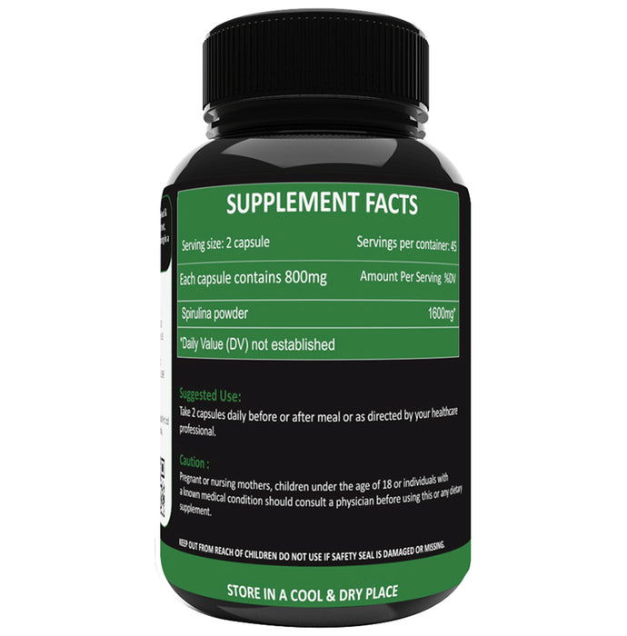 Organic Vasi Superfood Spirulina Capsule