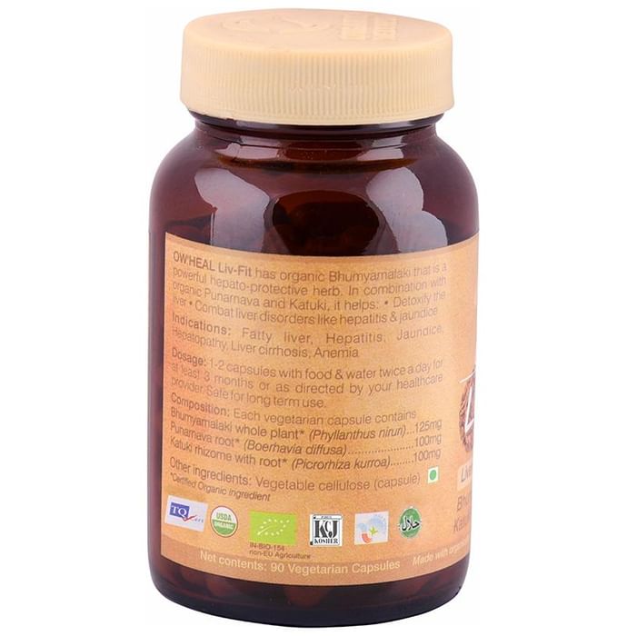 Organic Wellness OW'HEAL Liv-Fit Capsule