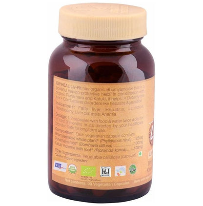 Organic Wellness OW'HEAL Liv-Fit Capsule