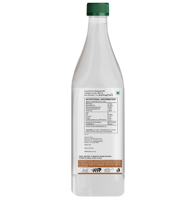 Orgotel Wood Pressed Coconut Oil