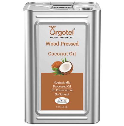 Orgotel Wood Pressed Coconut Oil - Classic Derma