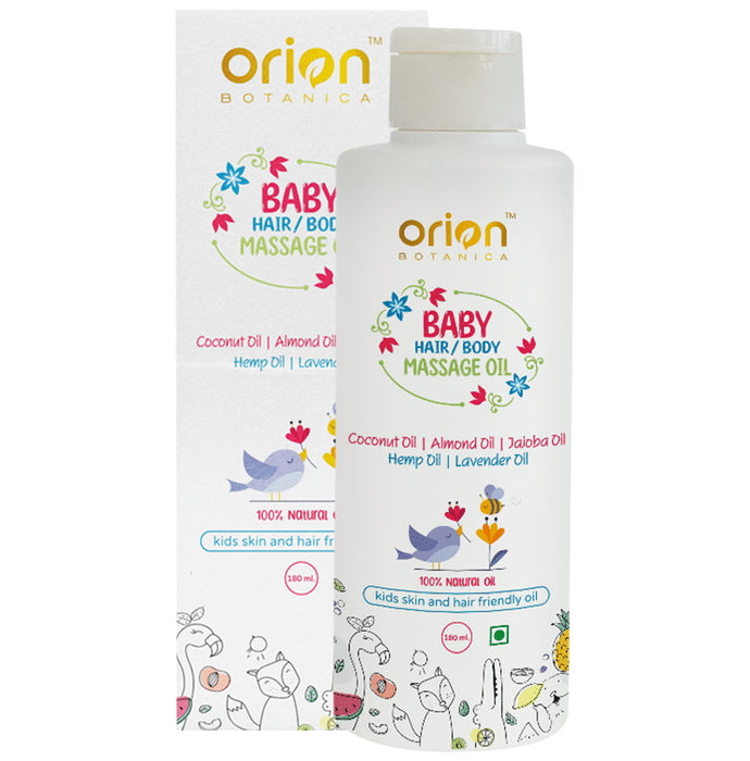 Orion Botanica Baby Hair/Body Massage Oil - Classic Derma