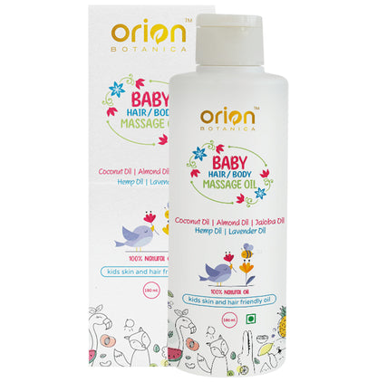 Orion Botanica Baby Hair/Body Massage Oil - Classic Derma