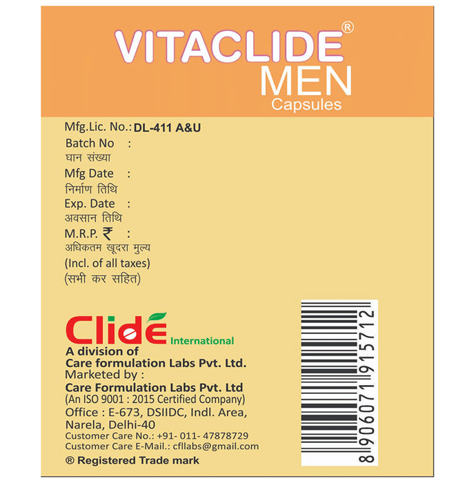 Vitaclide Men Capsule (10 Each)