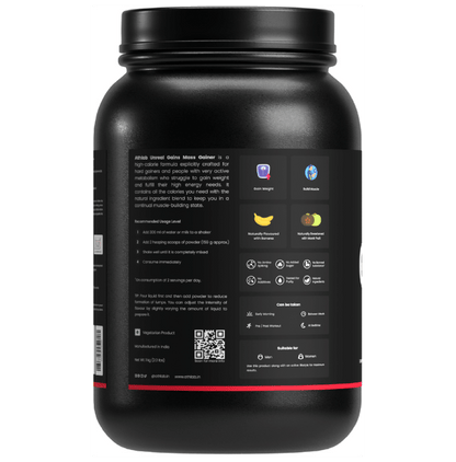 Athlab Unreal Gains Powder Banana Smoothie