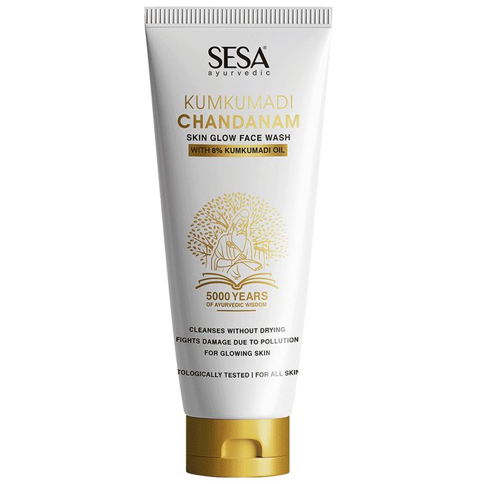 Sesa Kumkumadi Chandanam Skin Glow Face Wash - Classic Derma