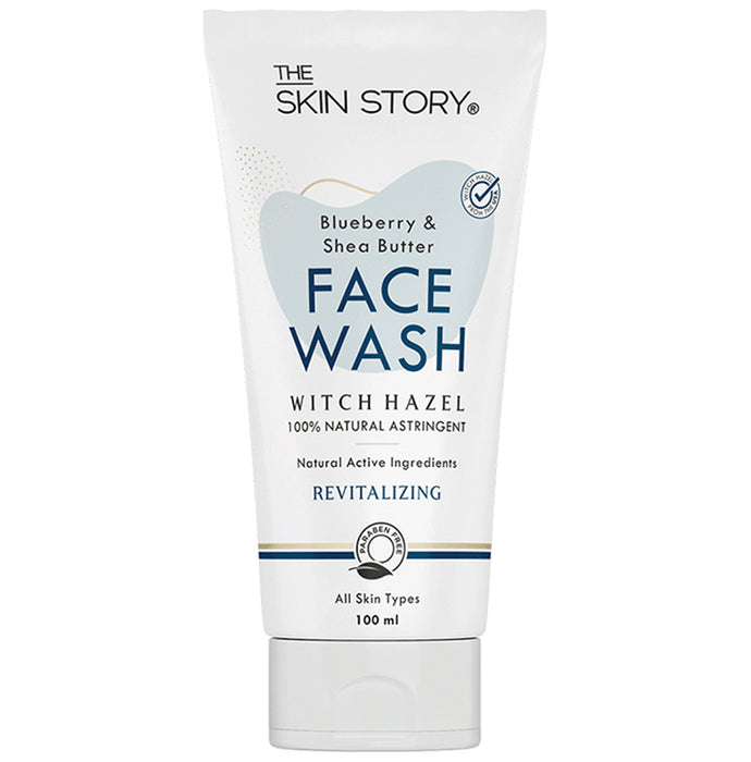 The Skin Story Blueberry & Shea Butter Revitalizing Face Wash - Classic Derma