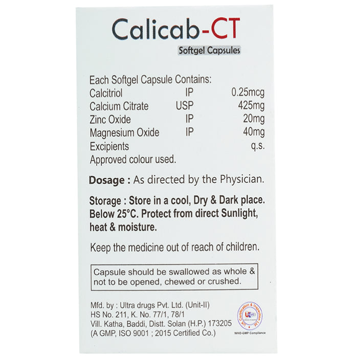 Calicab-CT Softgel Capsule