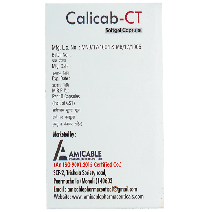Calicab-CT Softgel Capsule