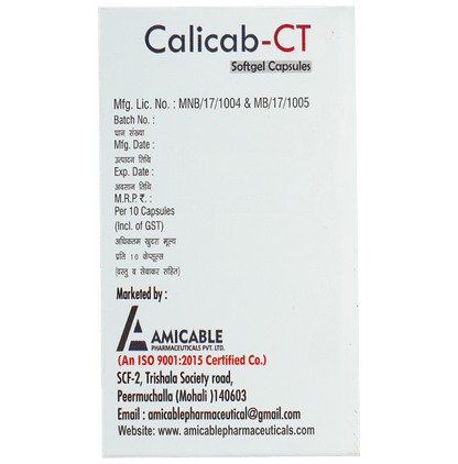 Calicab-CT Softgel Capsule