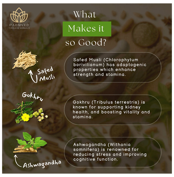 Padmved Musli Power Capsule (30 Each)