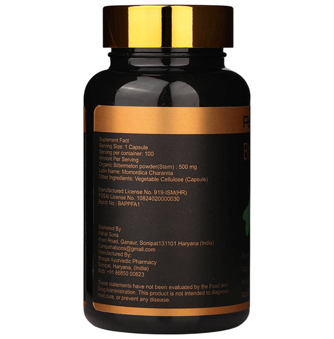 Pahal Fire Bittermelon Organic Capsule