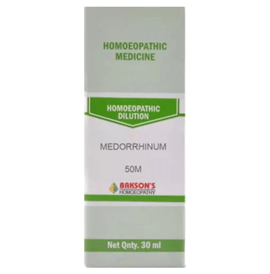 Bakson's Homeopathy Medorrhinum Dilution 50M - Classic Derma