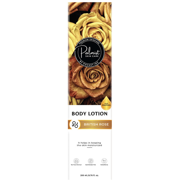 Palmist Body Lotion British Rose - Classic Derma