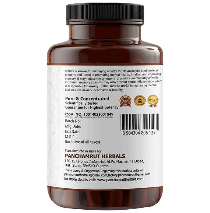 Panchamrut Herbals Brahmi Capsule