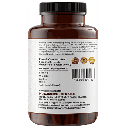 Panchamrut Herbals Brahmi Capsule