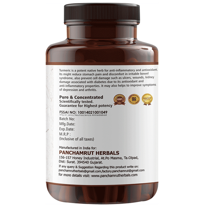 Panchamrut Herbals Turmeric Capsules