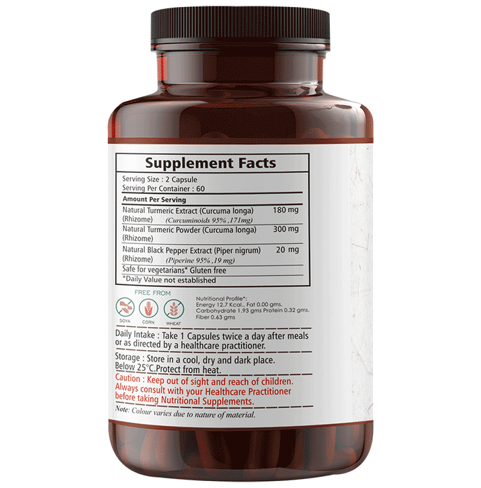Panchamrut Herbals Turmeric Capsules