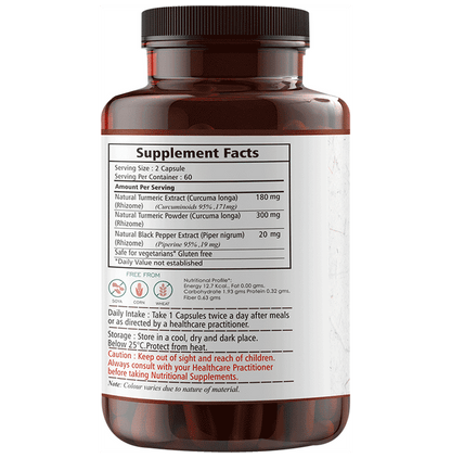 Panchamrut Herbals Turmeric Capsules