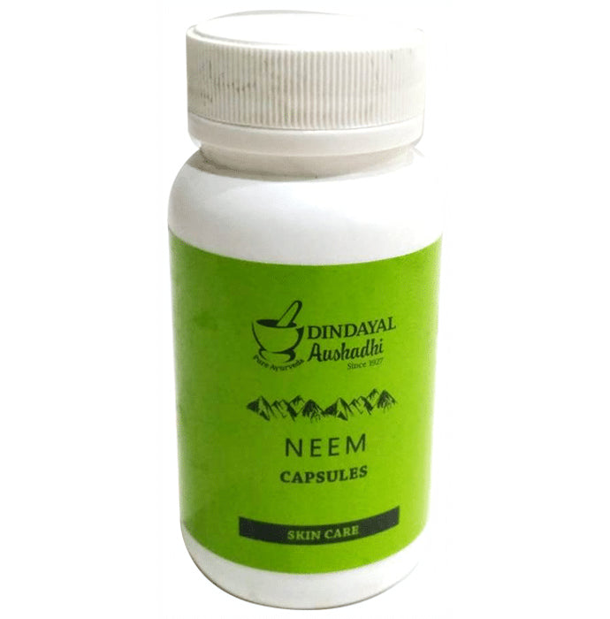 Dindayal Aushadhi Neem Capsule - Classic Derma