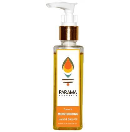 Parama Naturals Turmeric Moisturizing Hand & Body Oil - Classic Derma