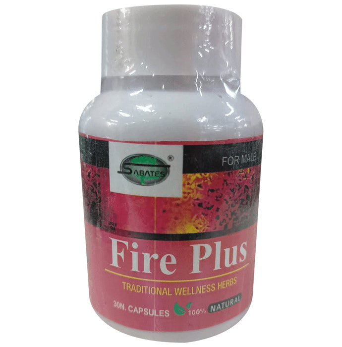 Sabates Fire Plus for Penis Enlargement Capsule - Classic Derma