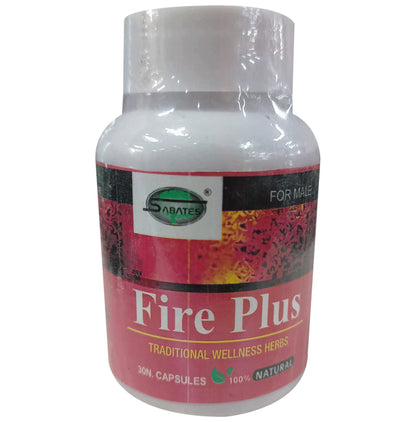 Sabates Fire Plus for Penis Enlargement Capsule - Classic Derma