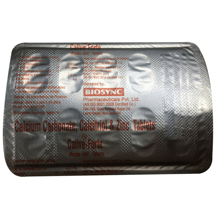 Calive-Forte Tablet - Classic Derma