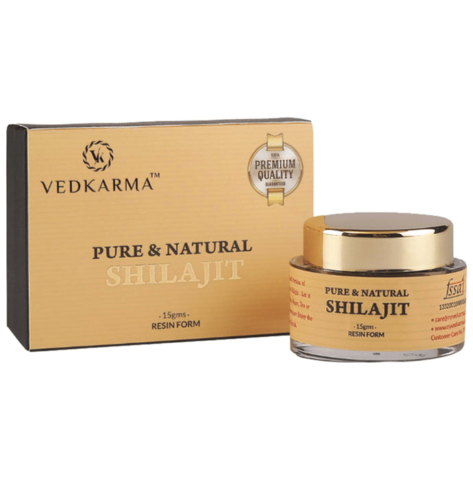 Vedkarma Pure & Natural Shilajit Resin - Classic Derma