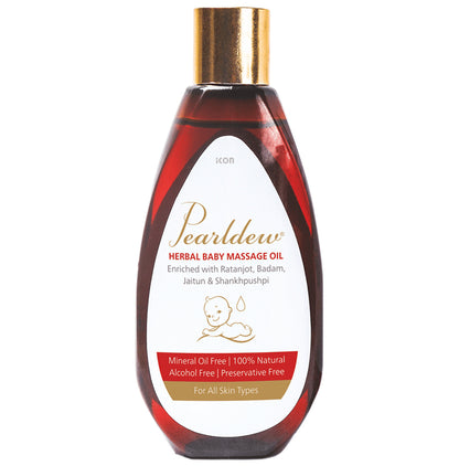 Pearldew Herbal Baby Massage Oil