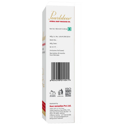 Pearldew Herbal Baby Massage Oil