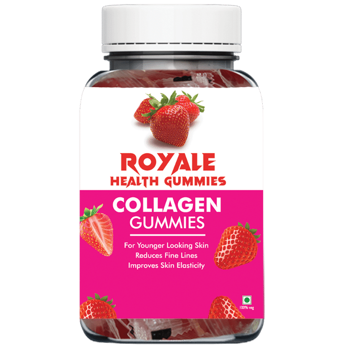 Royale Health Gummies Collagen Gummy Strawberry - Classic Derma