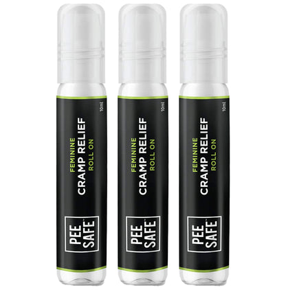 Pee Safe Feminine Cramp Relief Roll On (10ml Each) - Classic Derma