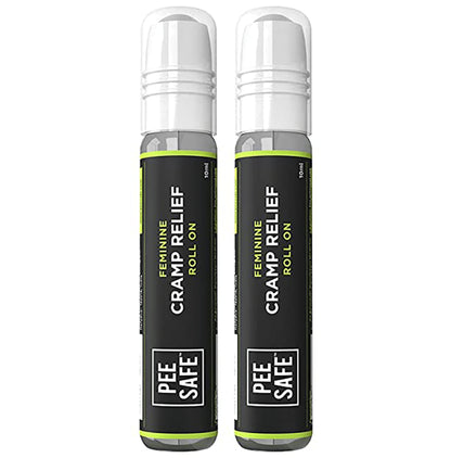 Pee Safe Feminine Cramp Relief Roll On (10ml Each) - Classic Derma