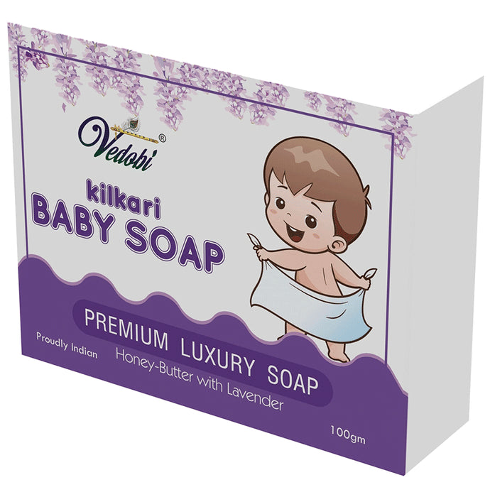 Vedobi Kilkari Baby Soap Honey Butter With Lavender - Classic Derma