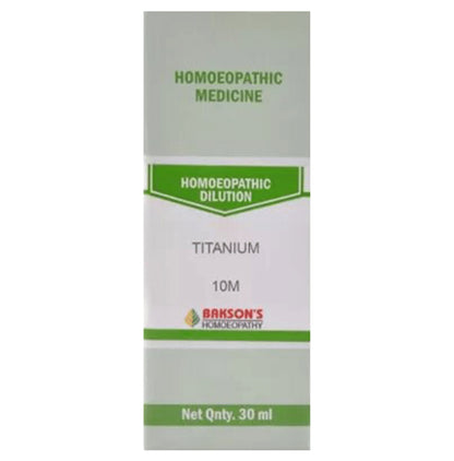 Bakson's Homeopathy Titanium Dilution 10M - Classic Derma