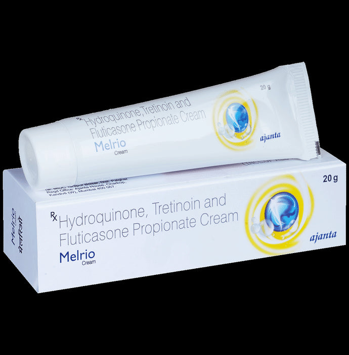 Melrio Cream with Hydroquinone, Tretinoin and Fluticasone Propionate - Classic Derma