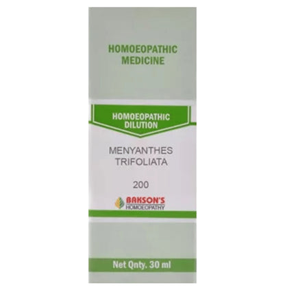 Bakson's Homeopathy Menyanthes Trifoliata Dilution 200 - Classic Derma
