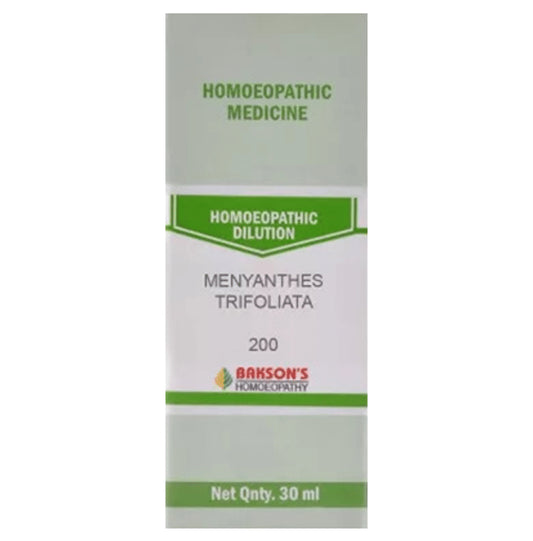 Bakson's Homeopathy Menyanthes Trifoliata Dilution 200 - Classic Derma