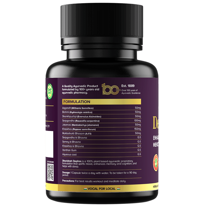 Dharishah Ayurveda Dephos Capsule