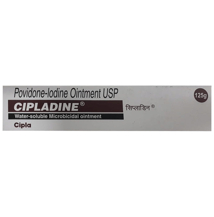 Cipladine Water-Soluble Microbicidal Povidone-lodine Ointment - Classic Derma