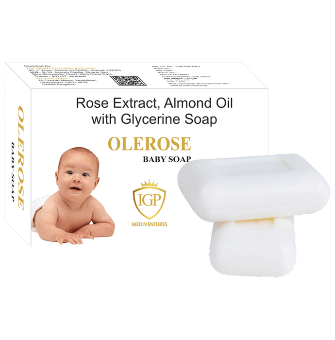 IGP Mediventures Olerose Baby Soap (75gm Each) - Classic Derma