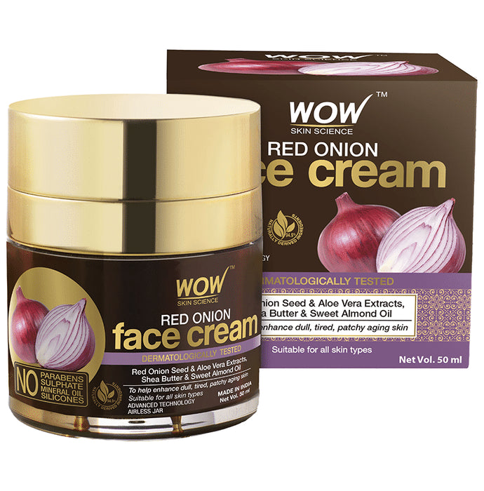 WOW Skin Science Red Onion Face Cream - Classic Derma