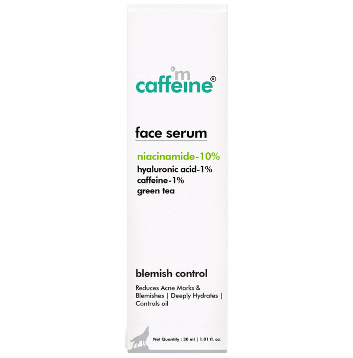 mCaffeine Green Tea Face Serum with Niacinamide 10% - Classic Derma