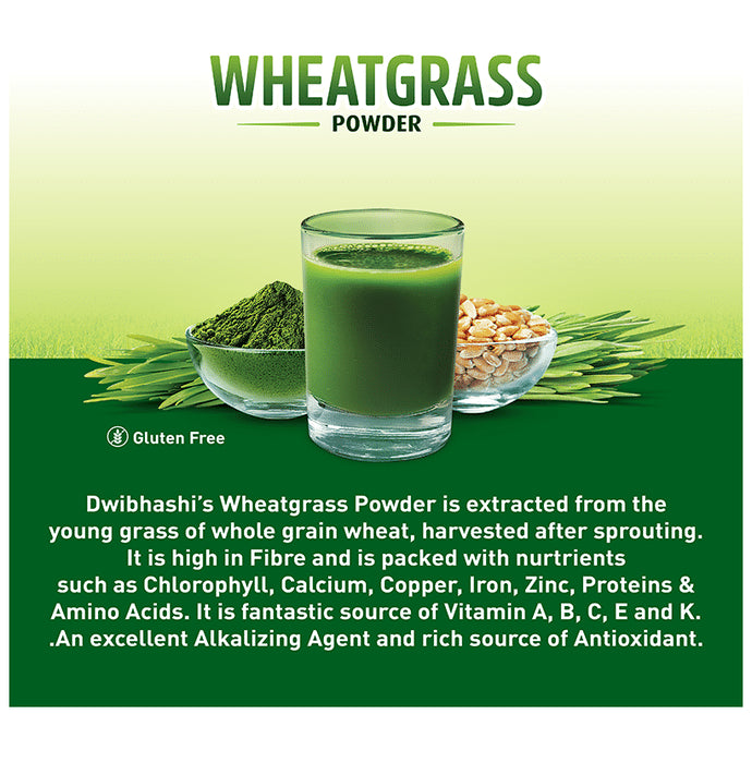 Dwibhashi Wheatgrass Powder Gluten Free
