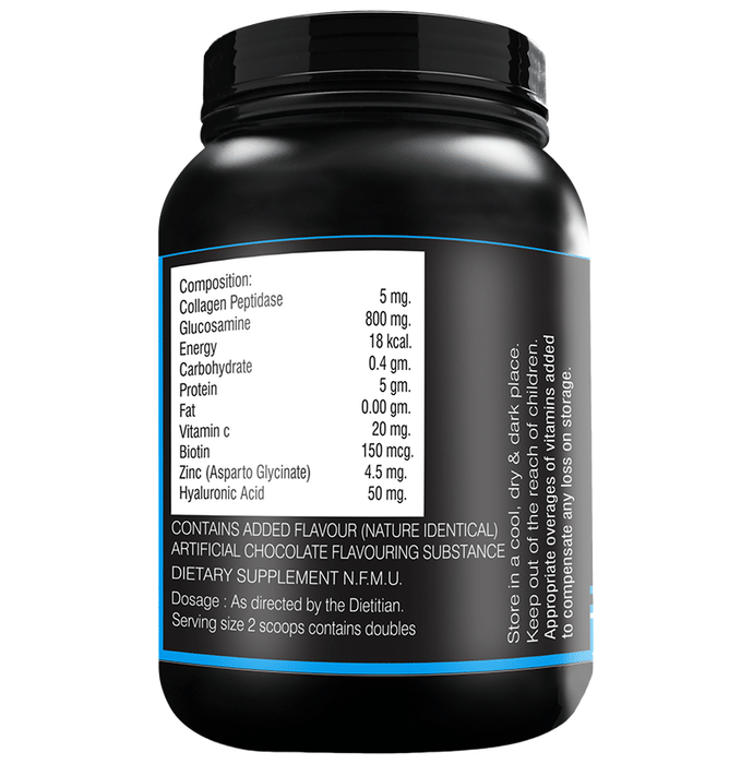 Glowsik Collagen Peptides, Glucosamine, Biotin, Vitamin C Powder