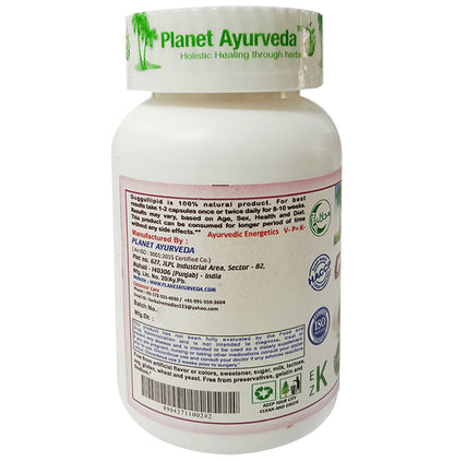 Planet Ayurveda Guggulipid Vege Capsule
