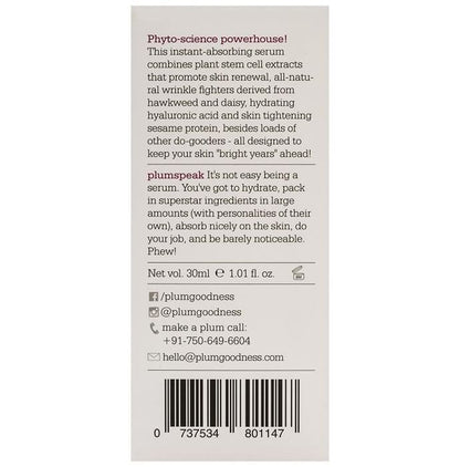 Plum Age Specialist Bright Years Cell Renewal Serum